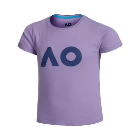 AO Stack Print Core Logo Camiseta De Manga Corta Chicas