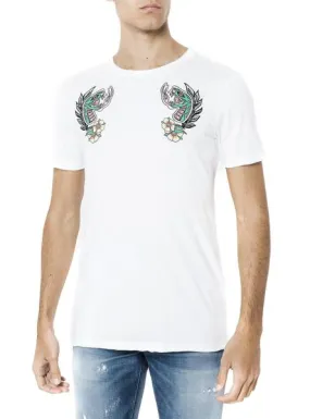 camiseta antony morato corta blanca