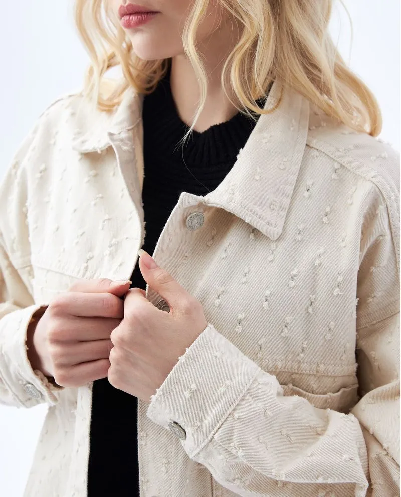 Chaqueta de silueta amplia para mujer