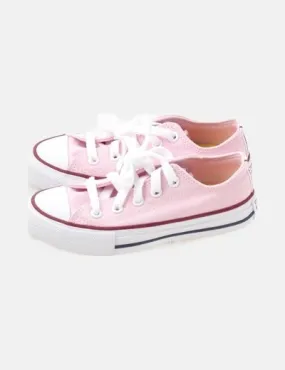 Converse Deportiva rosa cordón