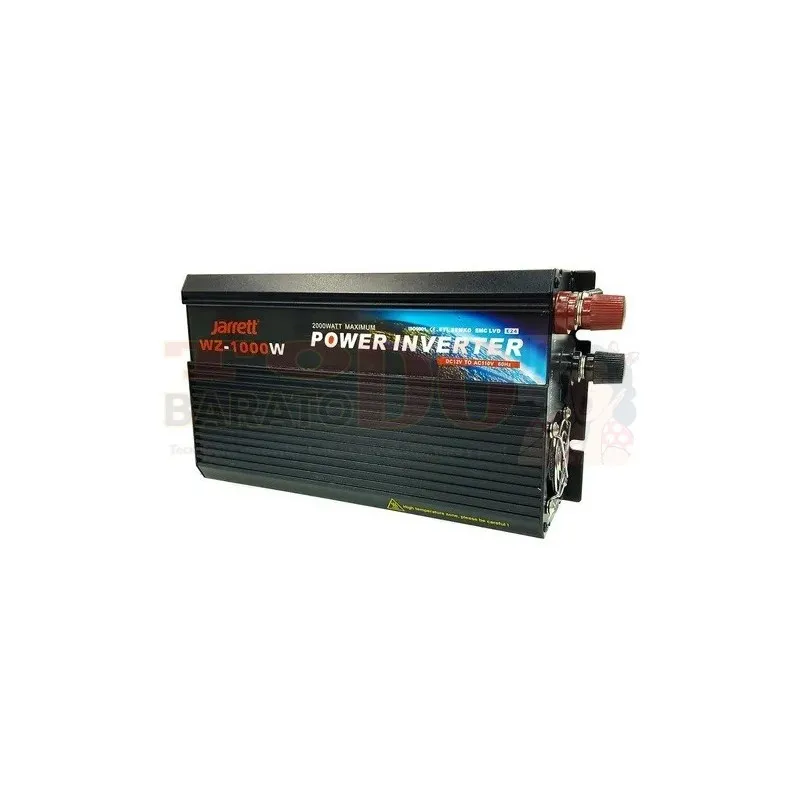 Conversor 1000w Onda Modificada Inversor Corriente De 12v - 110v Para Carro