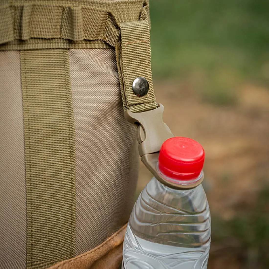 JTKREW KQNM 3 Piezas  Porta Botellas De Agua，Botella De Agua Hebilla Clip，Correa Colgante Al Aire Libre Hebilla De Nylon para Mo