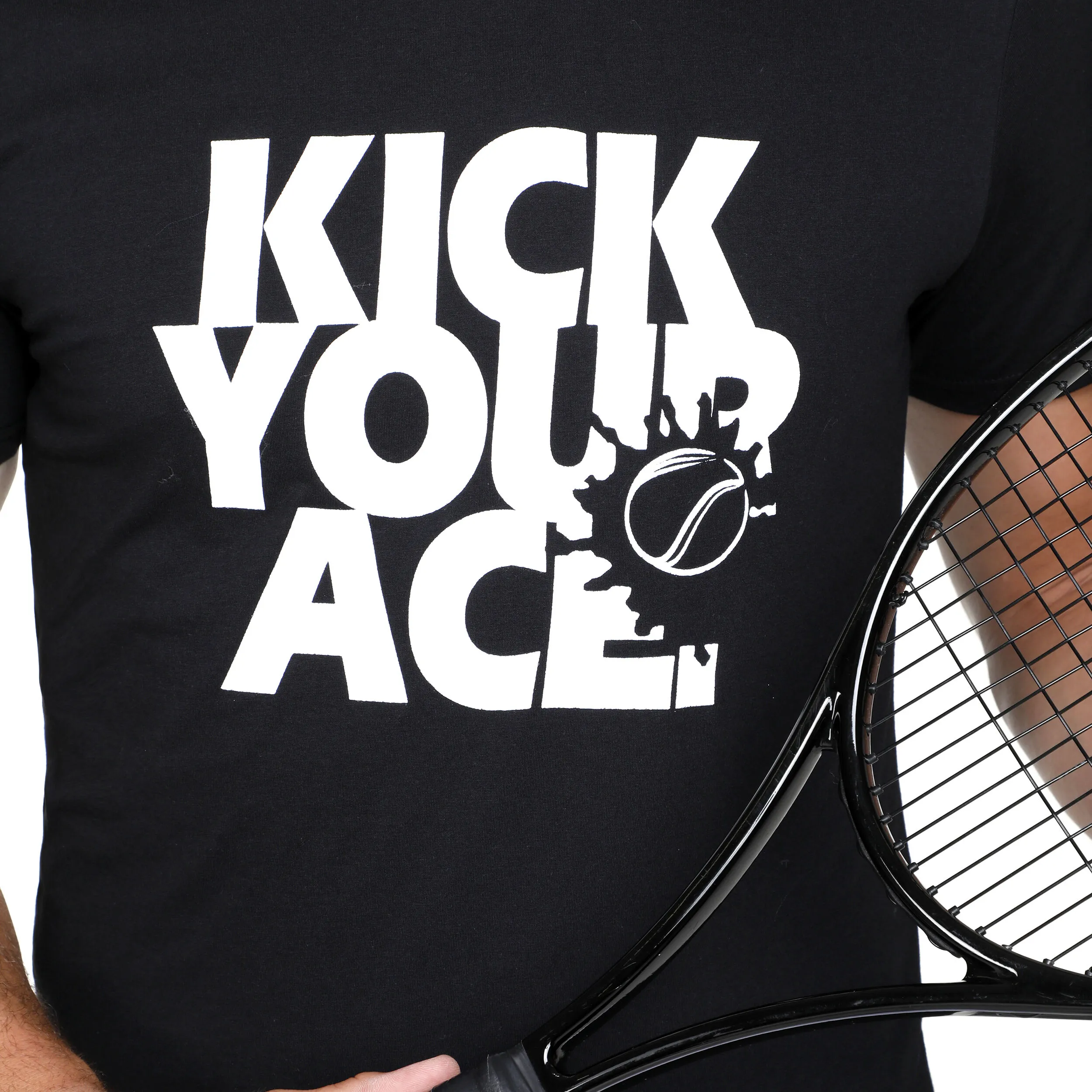 Kick Your Ace Camiseta De Manga Corta Hombres