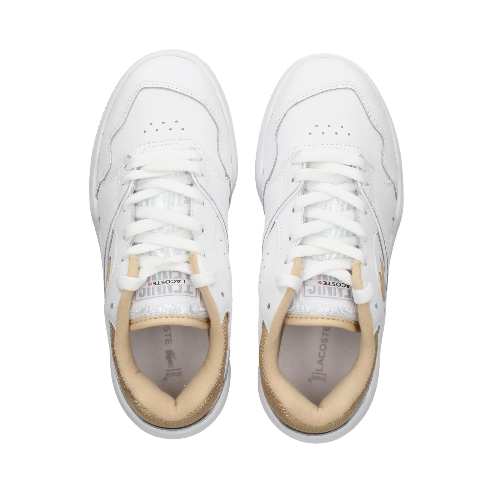 LACOSTE Zapatillas de Mujer 2J8 WHT/LT BRW