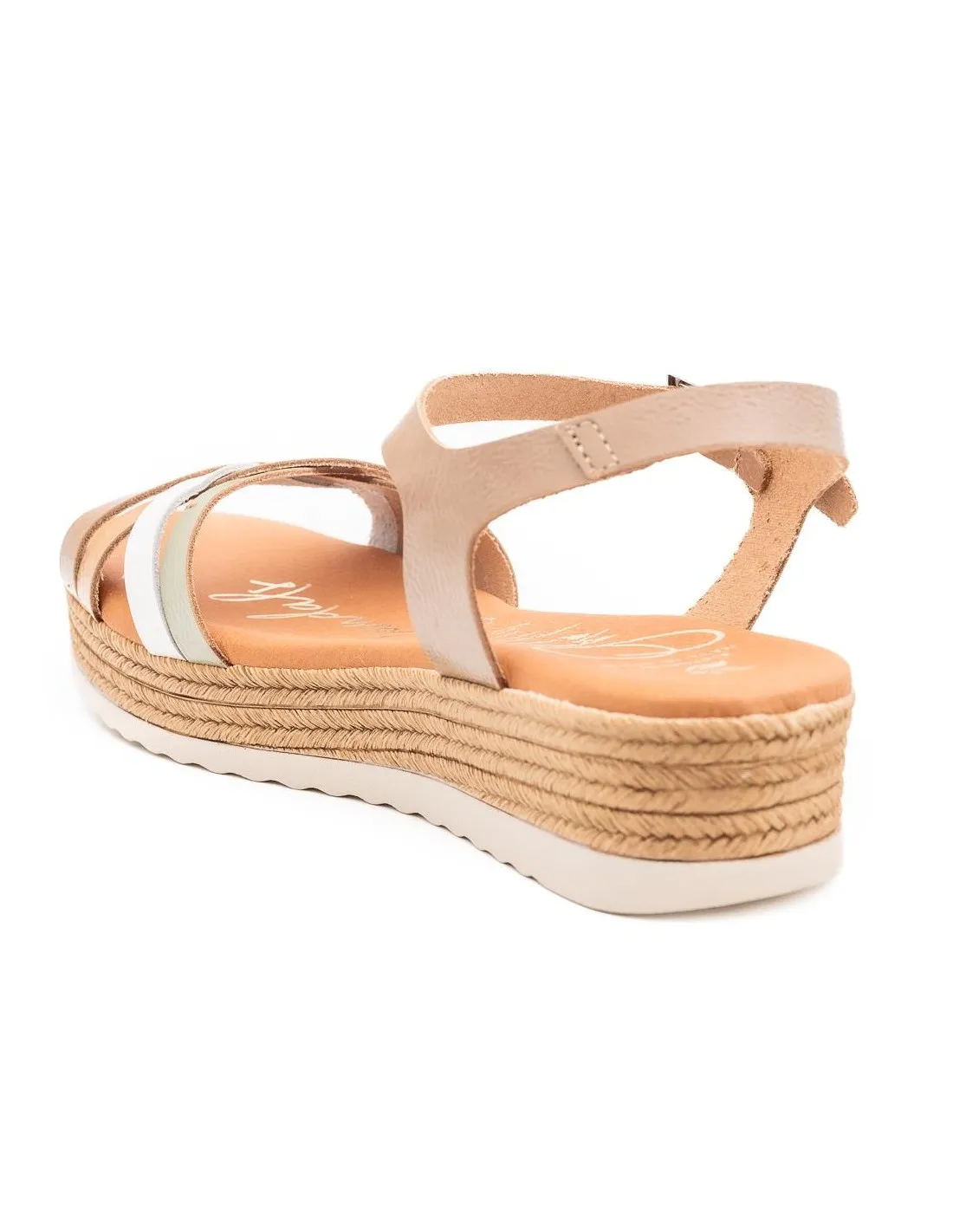 SANDALIA PIEL MUJER OH MY SANDALS 5425 TAUPE