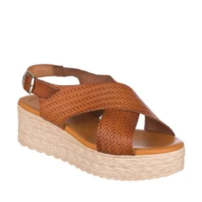 Sandalias Planas Zapp 714 Mujer Cuero