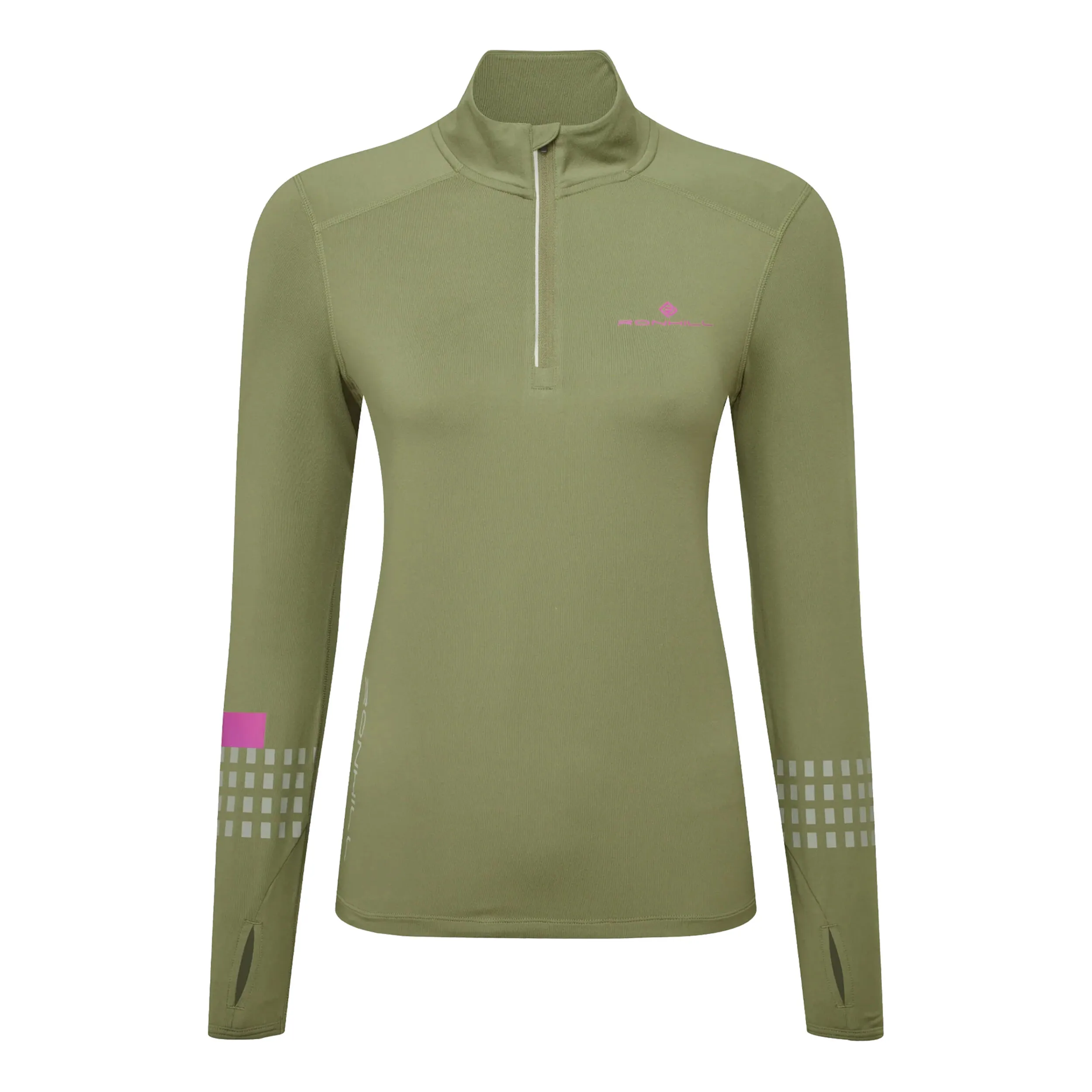 Tech Afterhours 1/2 Zip Camiseta De Running Mujeres