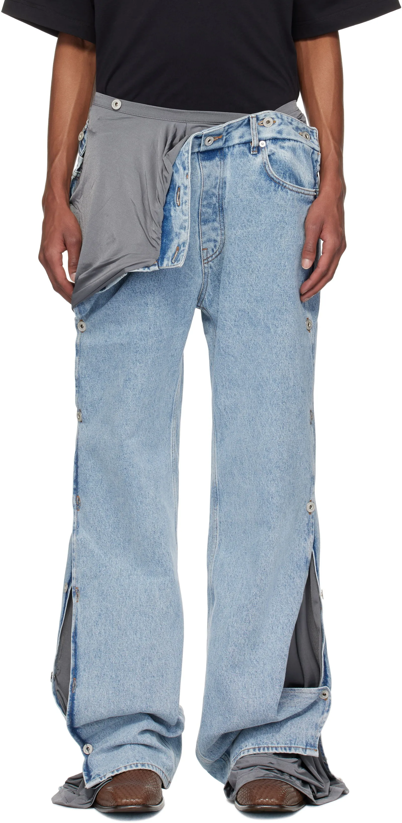 Y/PROJECT Collapsed Waist Jeans