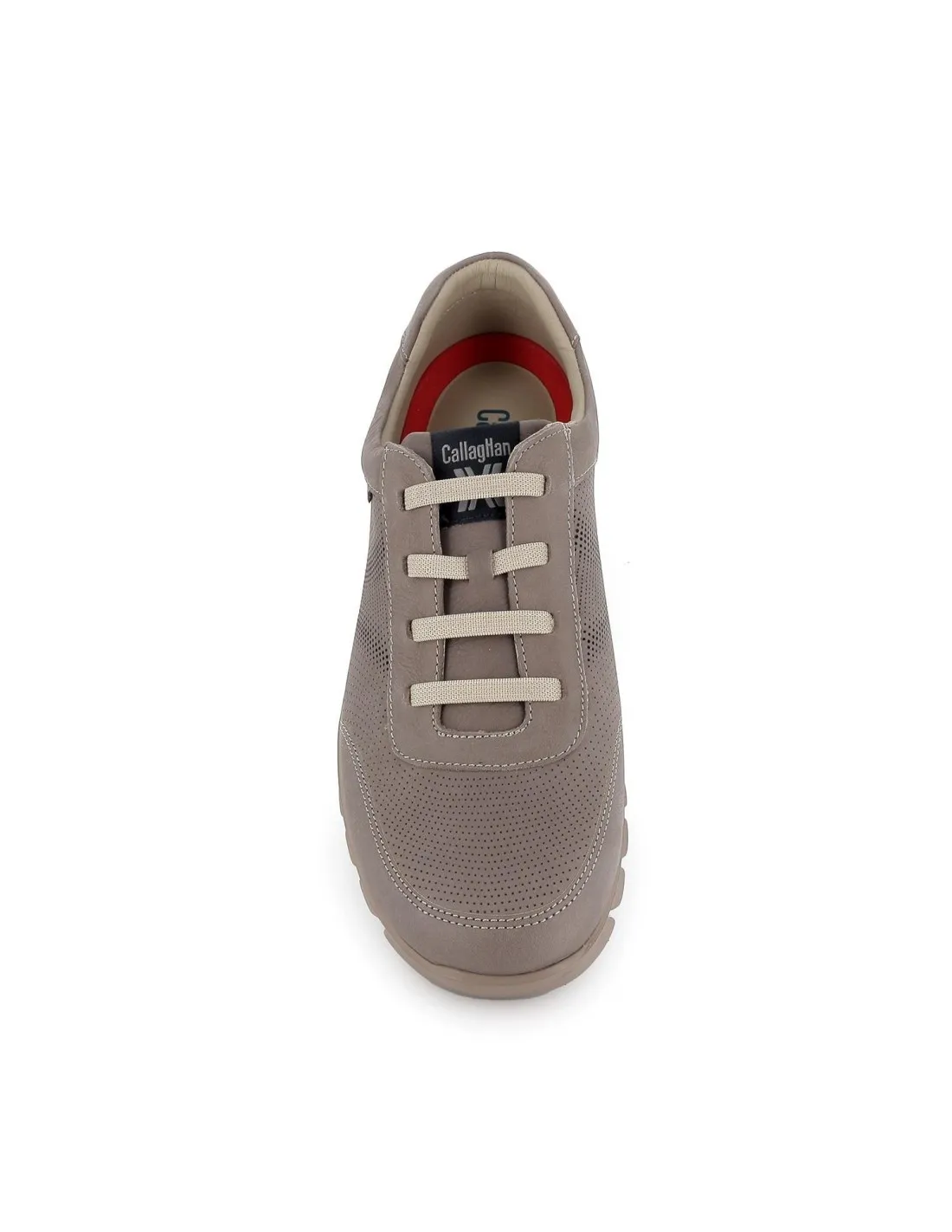 Zapato deportivo en piel nobuk para hombre beige Callaghan