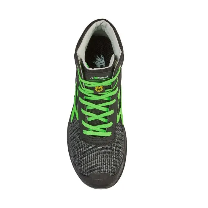 Zapatos de trabajo altos U-Power Barret S3 SRC CI ESD